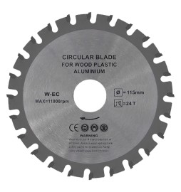 DISCO PROFESSIONALE PER LEGNO '5950' Ø 115 - 24 denti