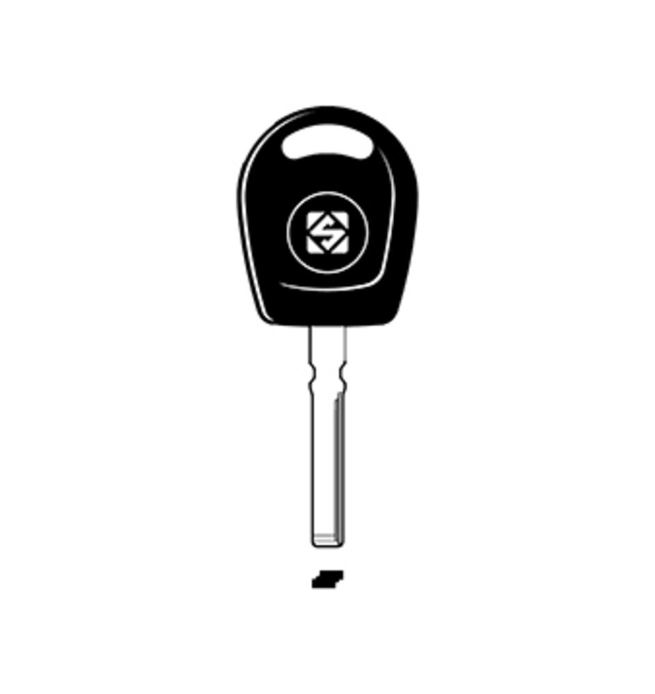 SILCA HU116TE CHIAVE TRANSPONDER VUOTA ACCIAIO