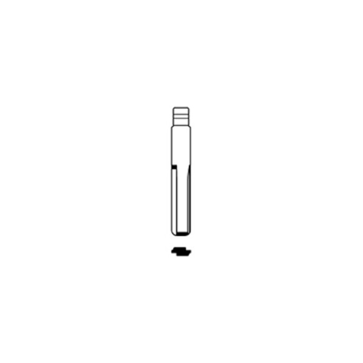 SILCA HU43CH CHIAVE INSERTO P/RADIOC IRFH (OPEL)
