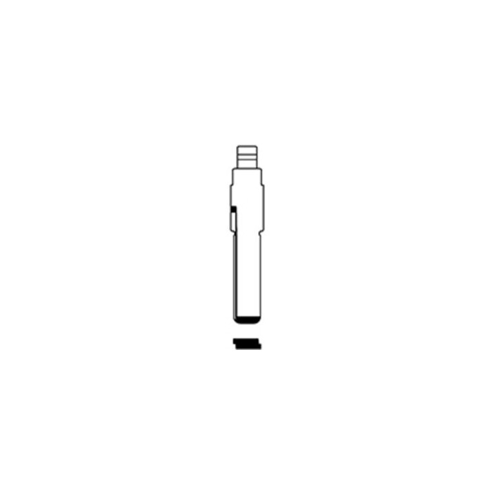 SILCA HU66CH CHIAVE INSERTO P/RADIOC IRFH (AUDI-VW)