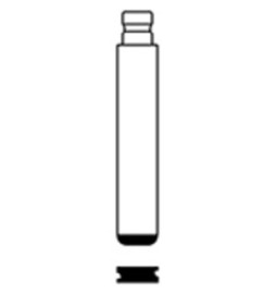 SILCA HU83CH CHIAVE INSERTO P/RADIOC IRFH (PEUGEOT)