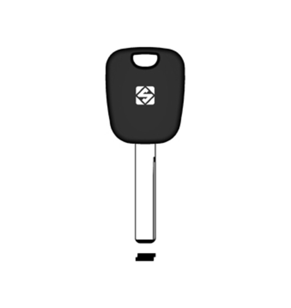 SILCA HU92RTE CHIAVE TRANSPONDER VUOTA NICHEL