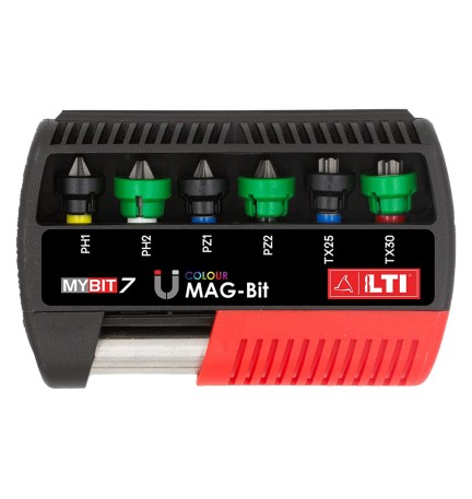 INSERTI IN SET 'MAG BIT+' 7 pezzi