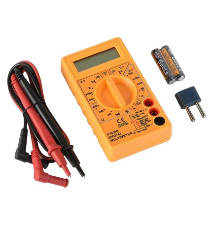 TESTER DIGITALE 'DT830B' misura corrente CC max 10A - 59007