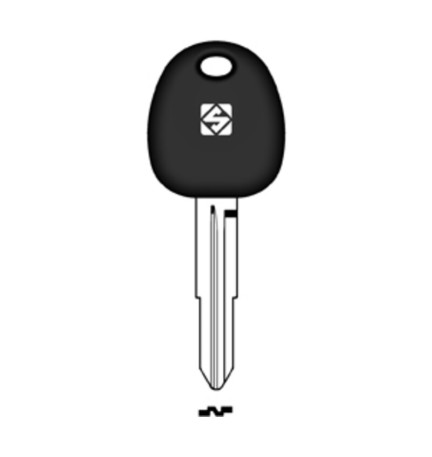 SILCA HYN12TE CHIAVE TRANSPONDER VUOTA OTTONE