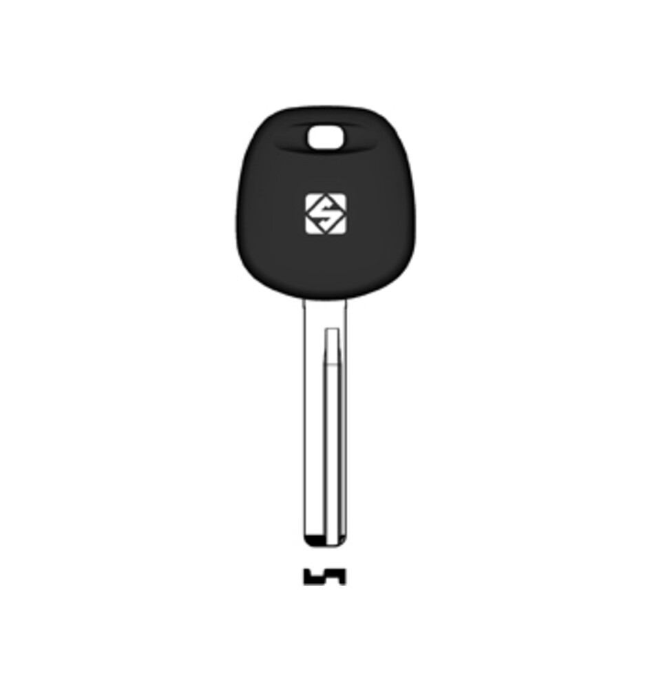 SILCA HYN17RBTE CHIAVE TRANSPONDER VUOTA OTTONE