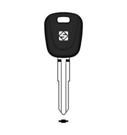 SILCA ISU5TE CHIAVE TRANSPONDER VUOTA OTTONE