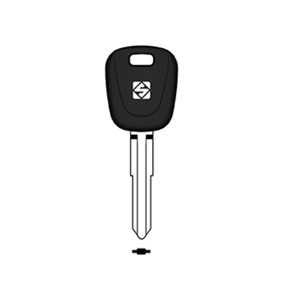 SILCA ISU5TE CHIAVE TRANSPONDER VUOTA OTTONE