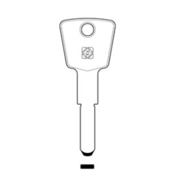 SILCA KE13 CHIAVE PUNZONATA NICHEL