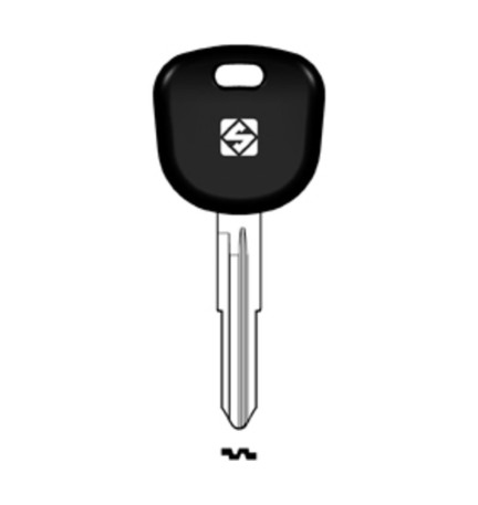 SILCA KIA3RTE CHIAVE TRANSPONDER VUOTA OTTONE