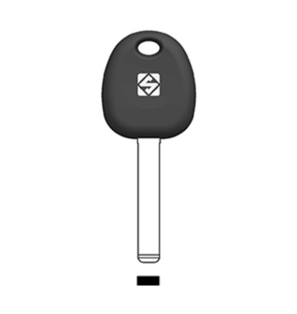 SILCA KIA9TE CHIAVE TRANSPONDER VUOTA NICHEL