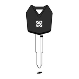 SILCA KW16TE CHIAVE TRANSPONDER VUOTA OTTONE