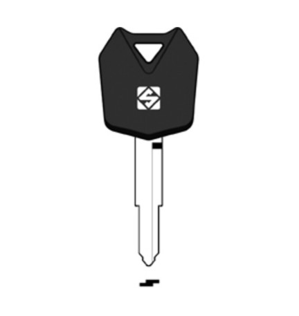 SILCA KW16TE CHIAVE TRANSPONDER VUOTA OTTONE