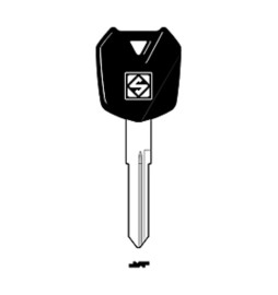 SILCA KW18DP CHIAVE AUTO TESTA PLASTICA OTTONE