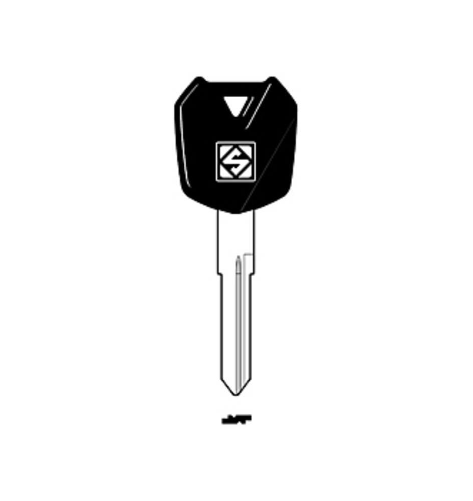 SILCA KW18DP CHIAVE AUTO TESTA PLASTICA OTTONE