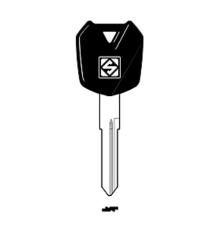 SILCA KW18DP CHIAVE AUTO TESTA PLASTICA OTTONE