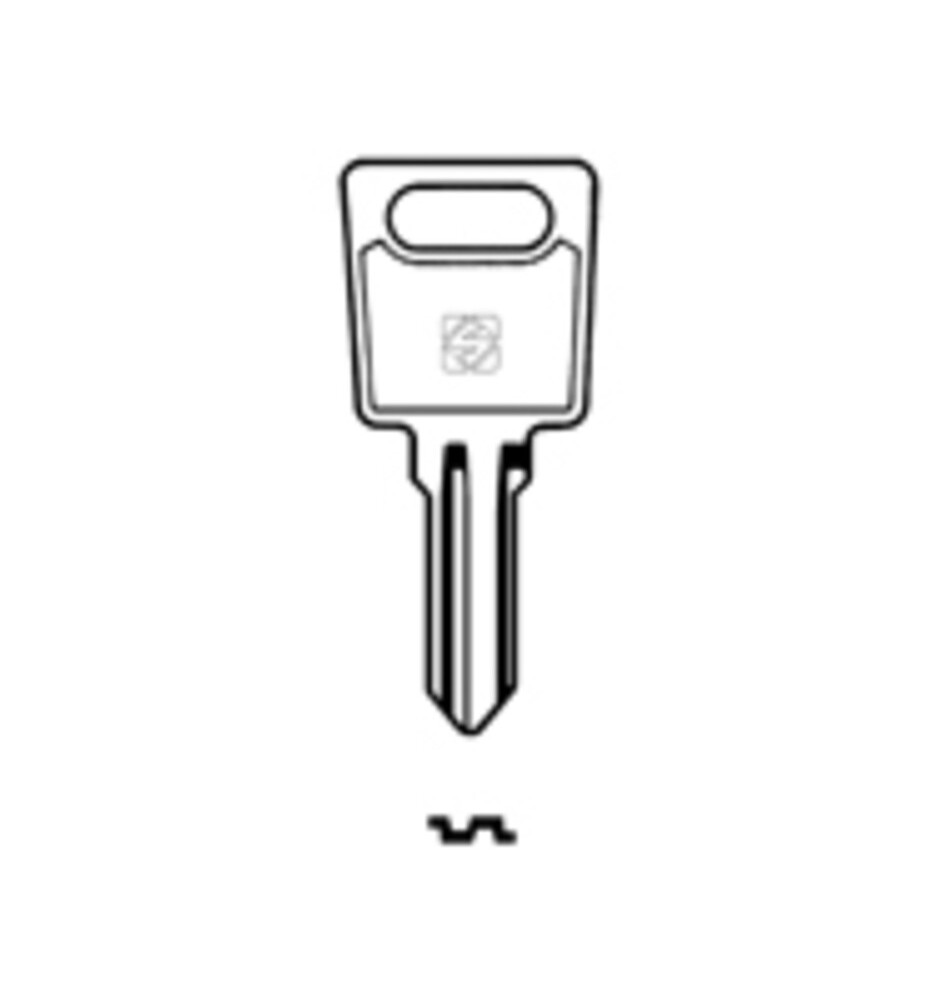 SILCA LS13R CHIAVE PROFILO ACCIAIO