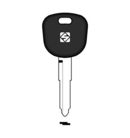 SILCA MAZ24RTE CHIAVE TRANSPONDER VUOTA OTTONE