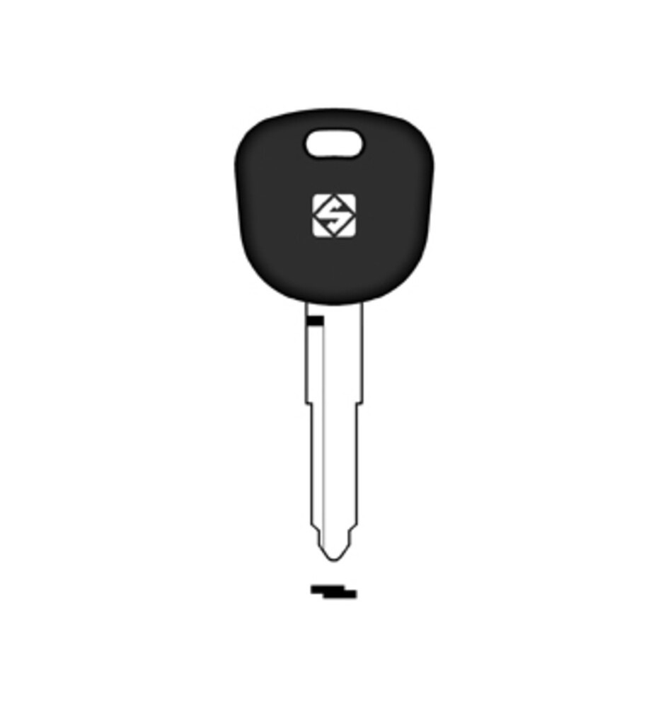 SILCA MAZ24RTE CHIAVE TRANSPONDER VUOTA OTTONE