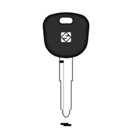 SILCA MAZ24RTE CHIAVE TRANSPONDER VUOTA OTTONE