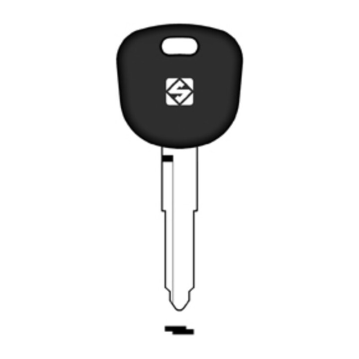 SILCA MAZ24RTE CHIAVE TRANSPONDER VUOTA OTTONE