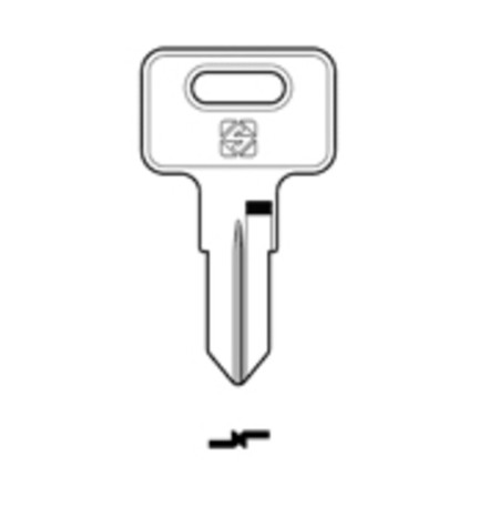 SILCA MBL1 CHIAVE PROFILO ACCIAIO