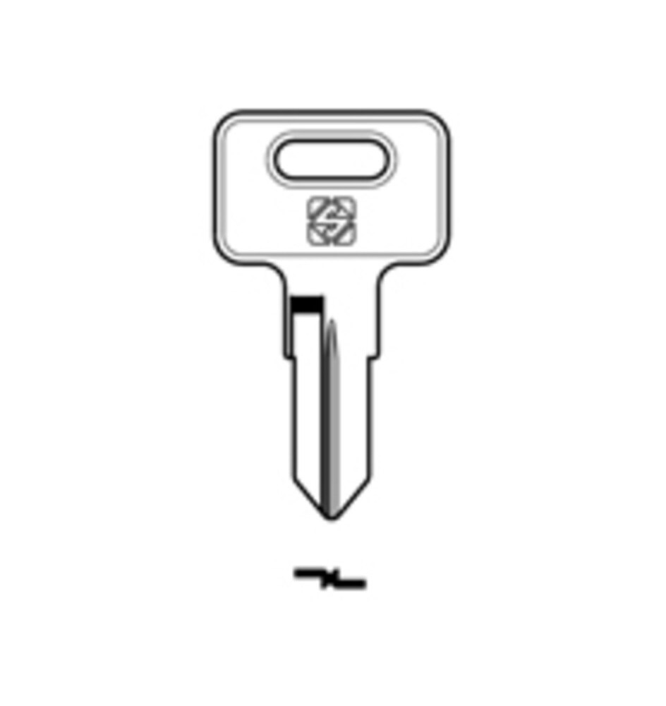 SILCA MBL1R CHIAVE PROFILO ACCIAIO