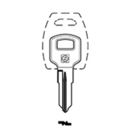 SILCA MER43R CHIAVE PROFILO OTTONE