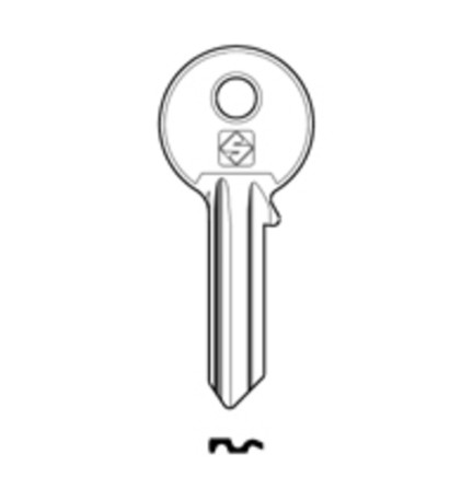 SILCA MG1 CHIAVE PROFILO OTTONE