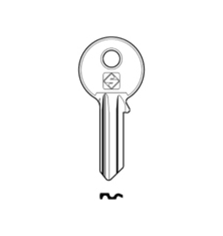 SILCA MG2 CHIAVE PROFILO OTTONE