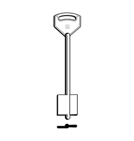 SILCA ML CHIAVE DOPPIA MAPPA OTTONE