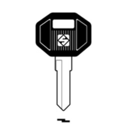 SILCA MRT1RP CHIAVE AUTO TESTA PLASTICA OTTONE