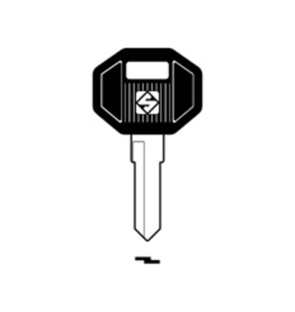 SILCA MRT1RP CHIAVE AUTO TESTA PLASTICA OTTONE