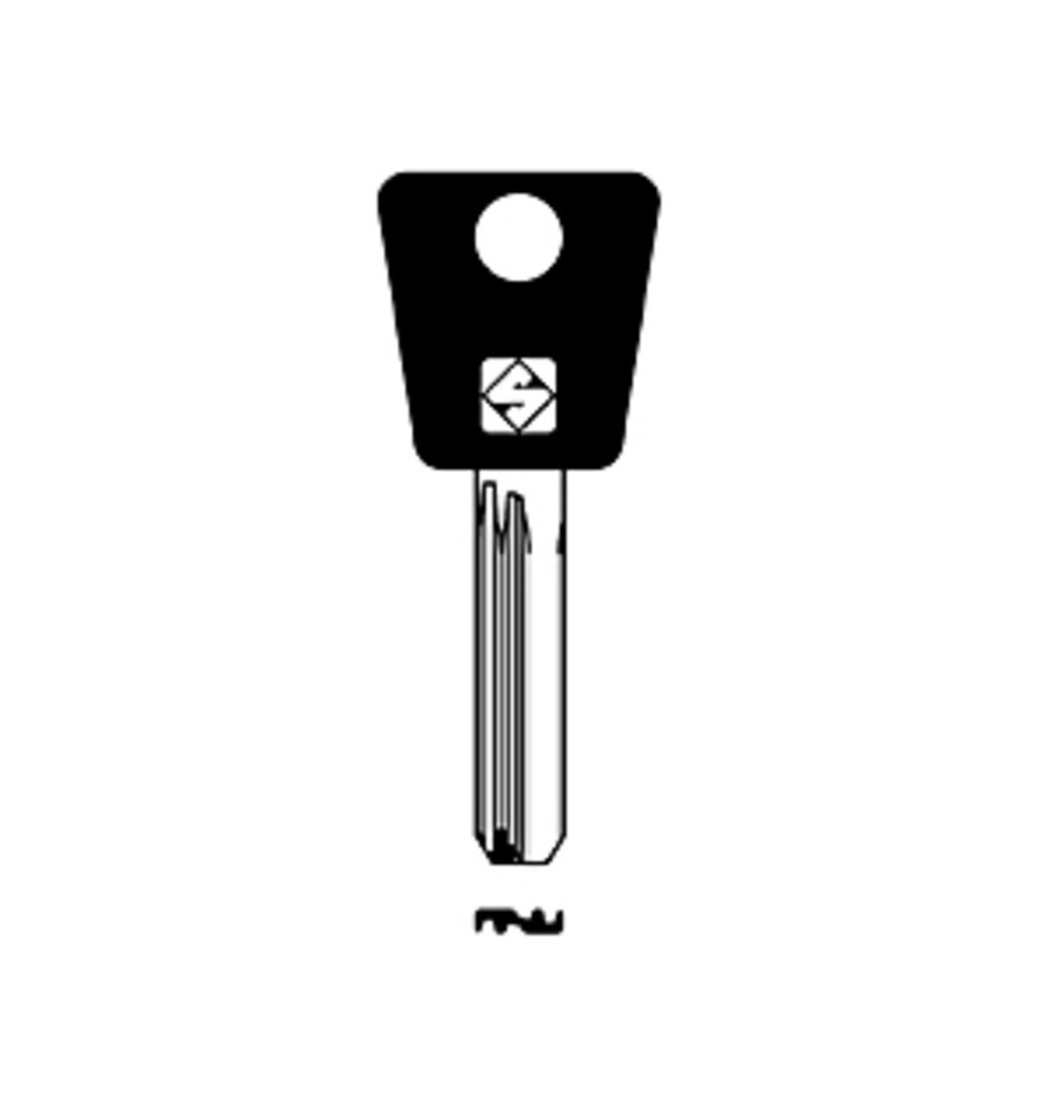 SILCA MTK15RAP CHIAVE PUNZONATA OTTONE