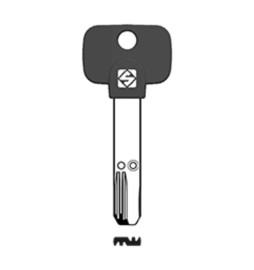 SILCA MTK18RP CHIAVE PUNZONATA NICHEL (206)