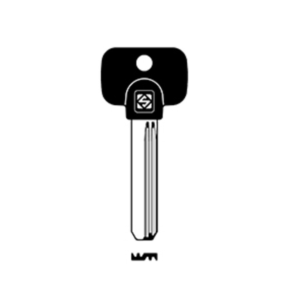 SILCA MTK4P CHIAVE PUNZONATA NICHEL (05)