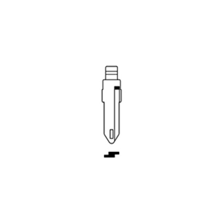 SILCA NE72CH CHIAVE INSERTO P/RADIOC IRFH (RENAULT)