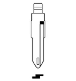 SILCA NE73CH CHIAVE INSERTO P/RADIOC IRFH (RENAULT)