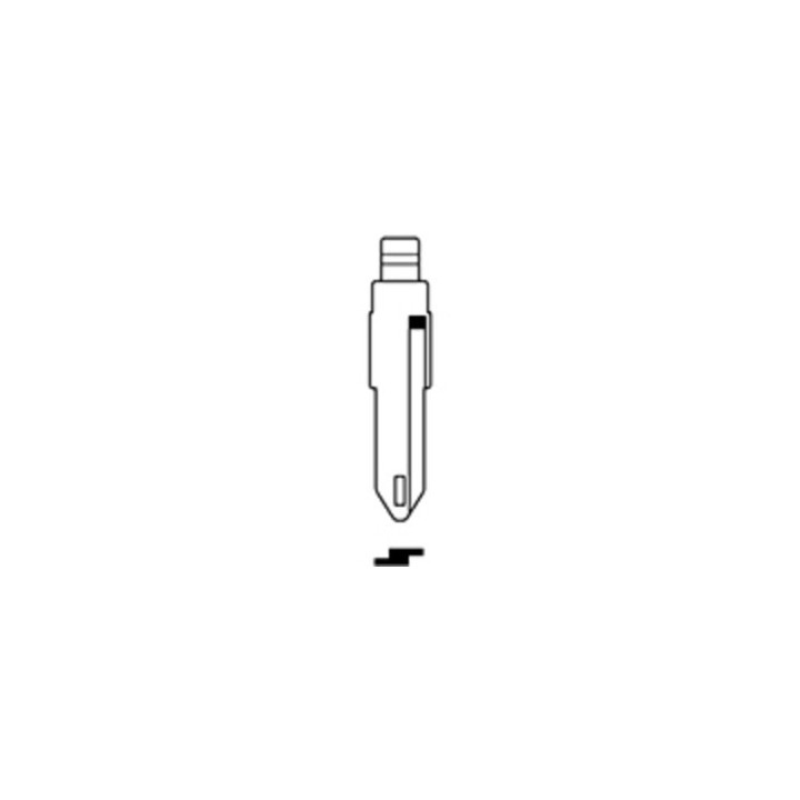 SILCA NE73CH CHIAVE INSERTO P/RADIOC IRFH (RENAULT)