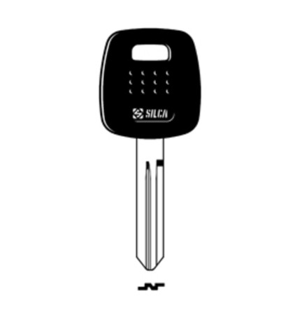 SILCA NSN19TE CHIAVE TRANSPONDER VUOTA OTTONE