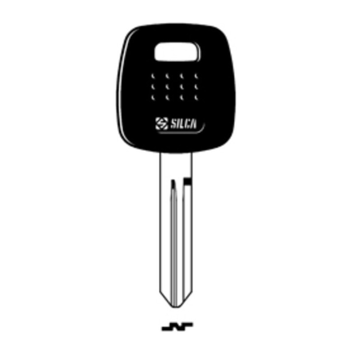SILCA NSN19TE CHIAVE TRANSPONDER VUOTA OTTONE