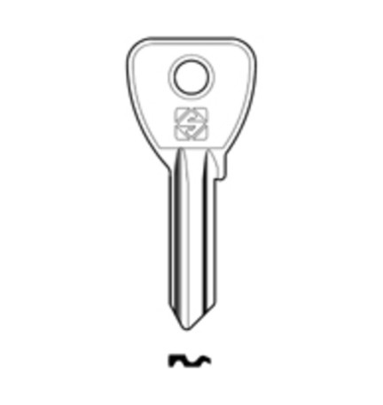 SILCA OC238 CHIAVE PROFILO OTTONE