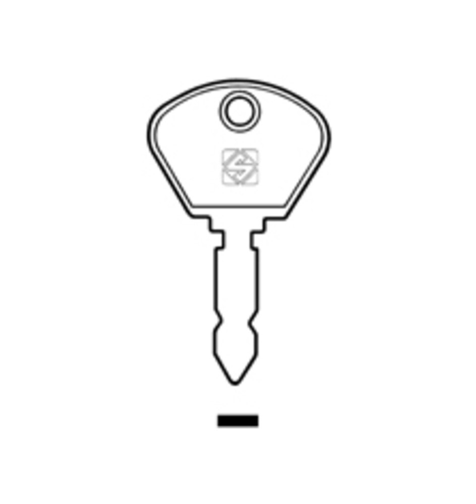 SILCA OM1 CHIAVE AUTO FERRO