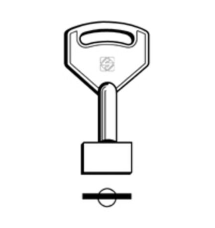 SILCA PP CHIAVE POMPA OTTONE