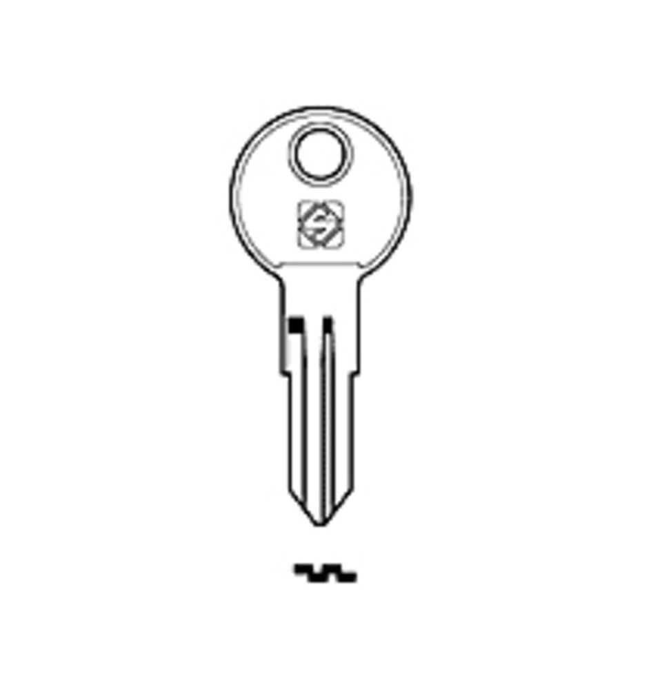 SILCA RC5R CHIAVE PROFILO ACCIAIO