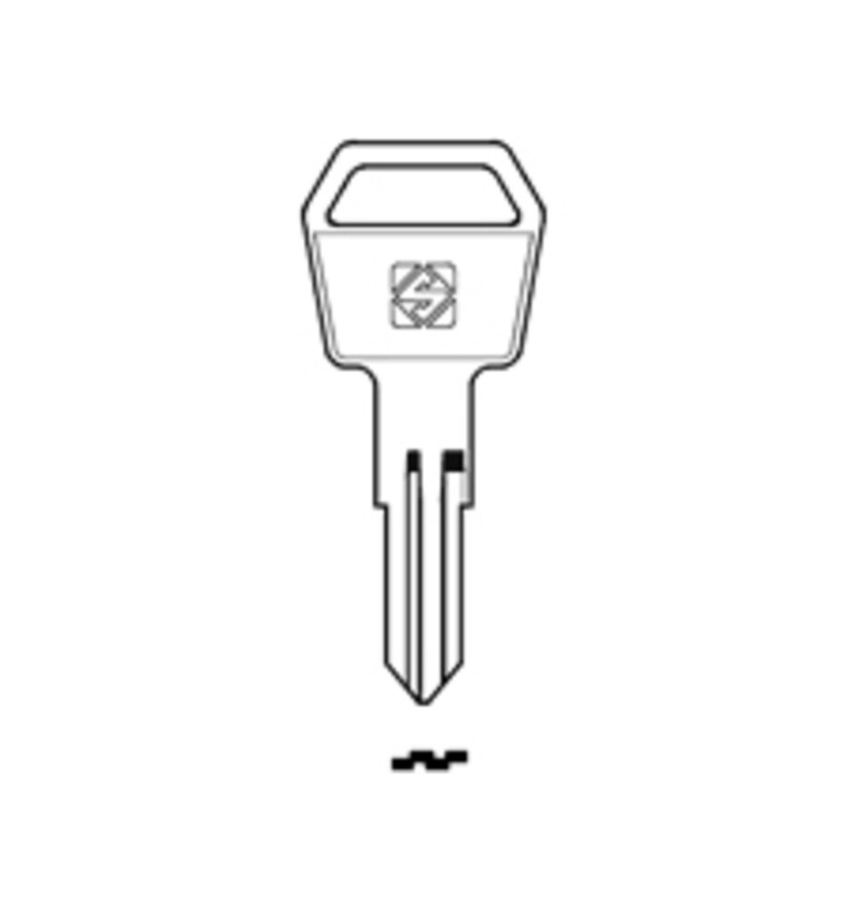 SILCA RC6 CHIAVE PROFILO OTTONE