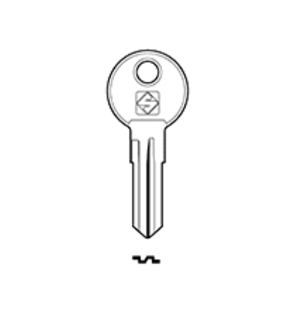 SILCA REN1R CHIAVE PROFILO ACCIAIO