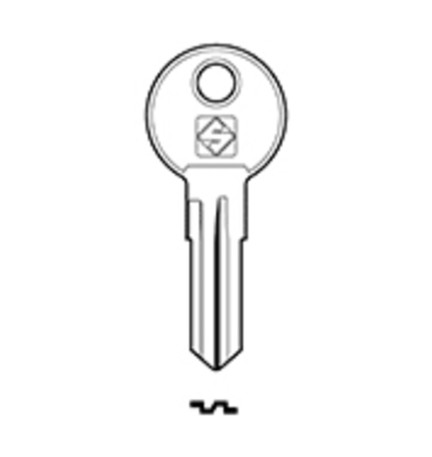 SILCA REN1R CHIAVE PROFILO ACCIAIO