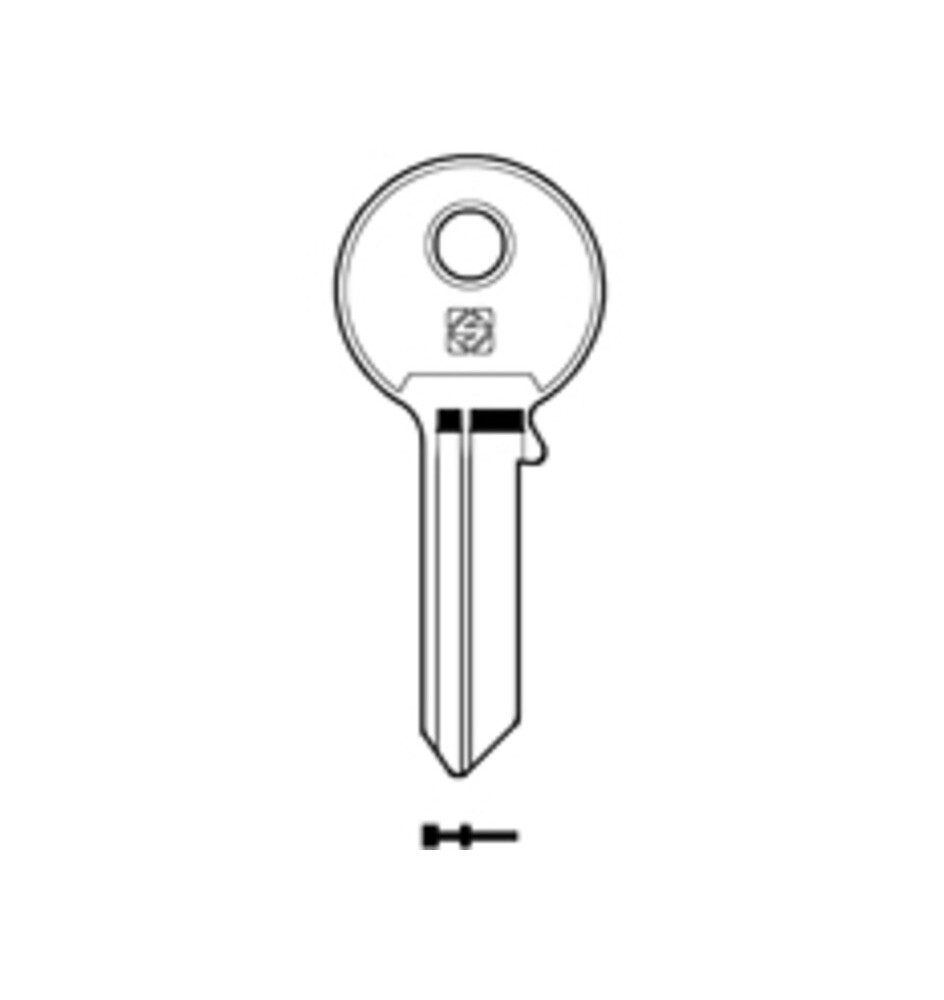 SILCA SCM4 CHIAVE PROFILO OTTONE