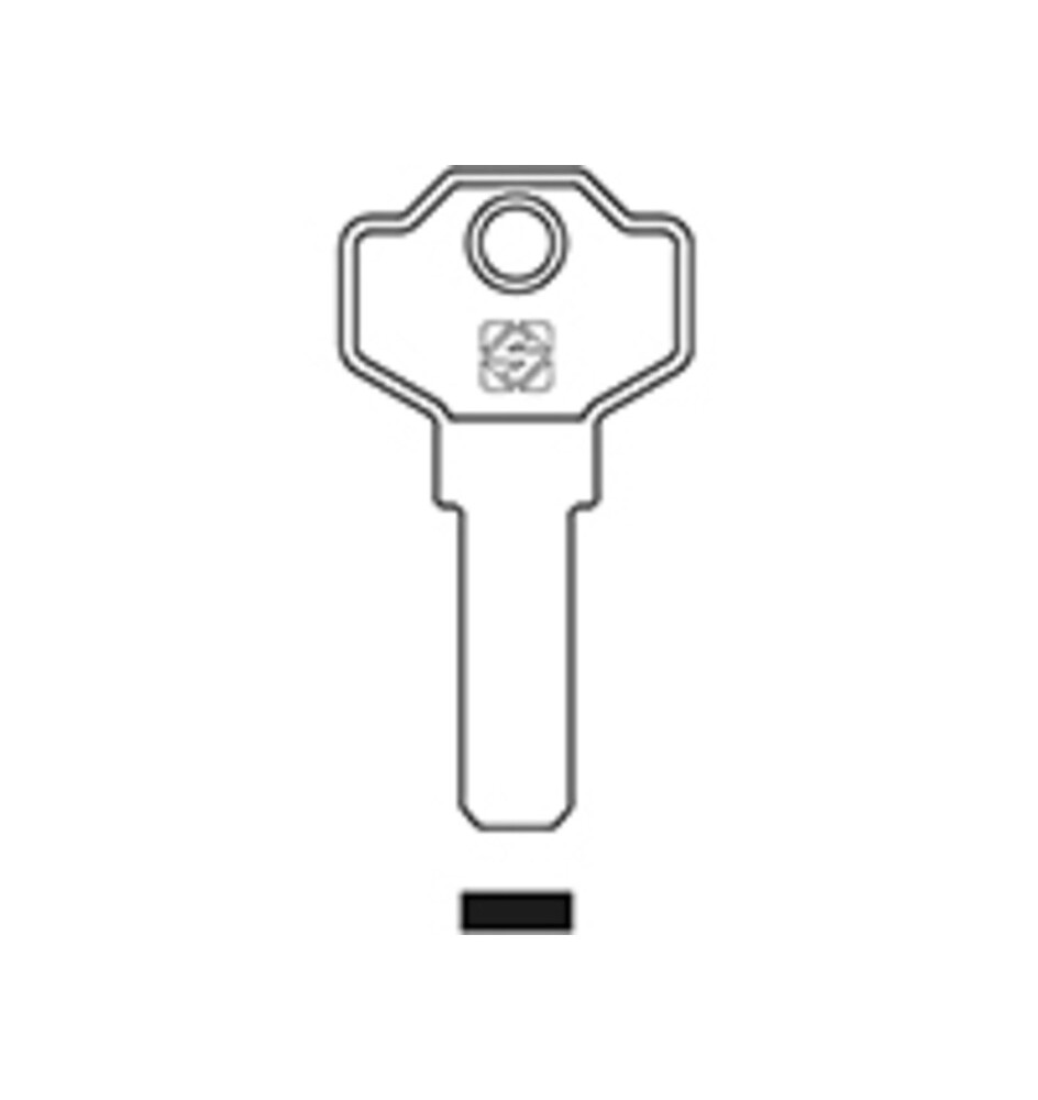 SILCA GS18 CHIAVE PUNZONATA OTTONE